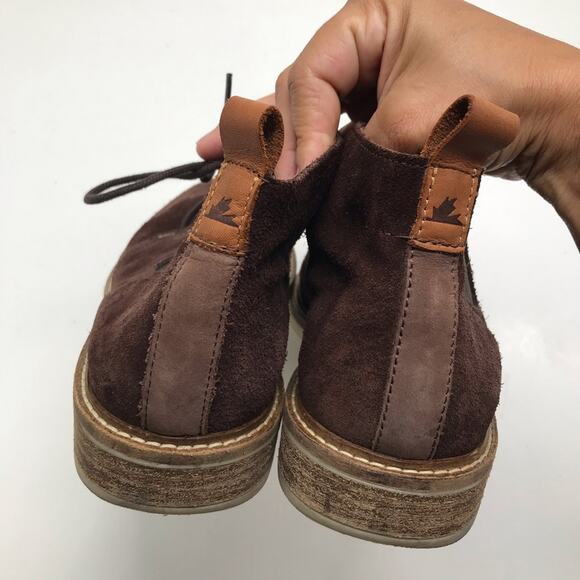 Pajar Men' Brown Jameson Suede Leather Chukka Boot Size 7.5 - Picture 4 of 8